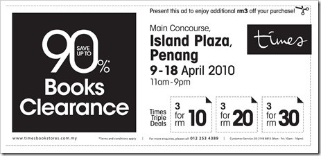 timesbookclearances_thumb - Malaysia Sales Promotions & Freebies 