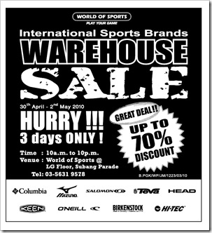 worldofsportswarehousesale_thumb - Malaysia Sales Promotions & Freebies Warehouse Sale & Clearance in Malaysia 