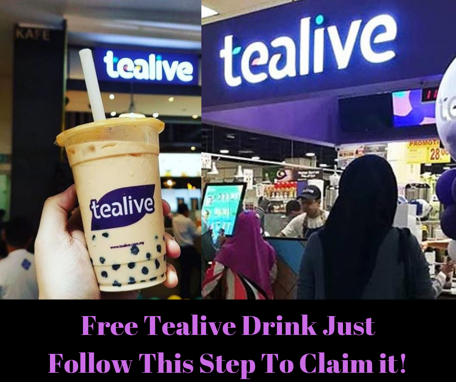 Free-Tealive-Drink-Just-Follow-This-Step-To-Claim-it - LifeStyle 