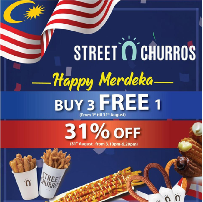 Merdeka-promotion-Street-Churros - LifeStyle 