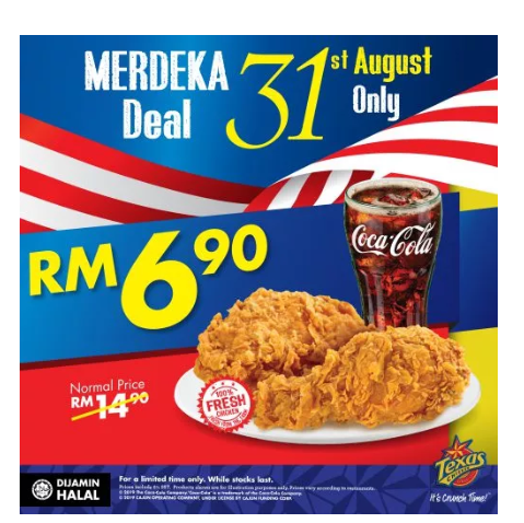 Merdeka-promotion-Texas-Chicken - LifeStyle 