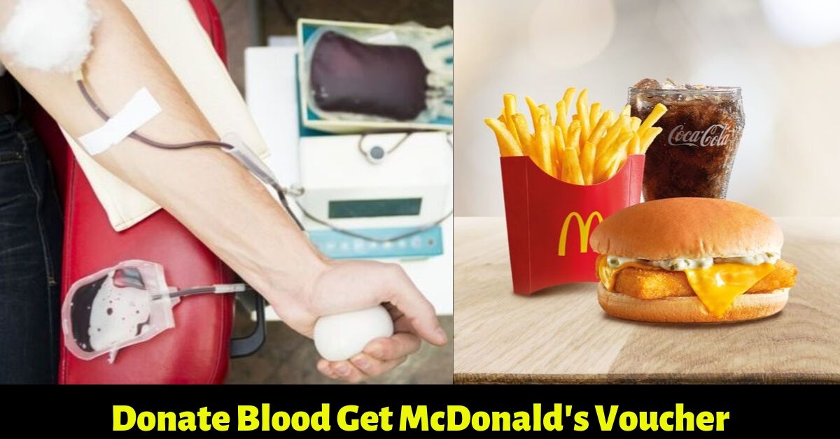 Donate-Blood-Get-McDonalds-Voucher - Events LifeStyle 