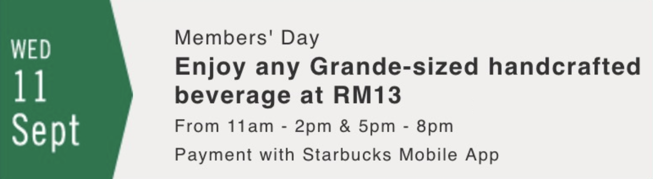 Starbucks-Promotion-Grande-for-RM13 - LifeStyle 