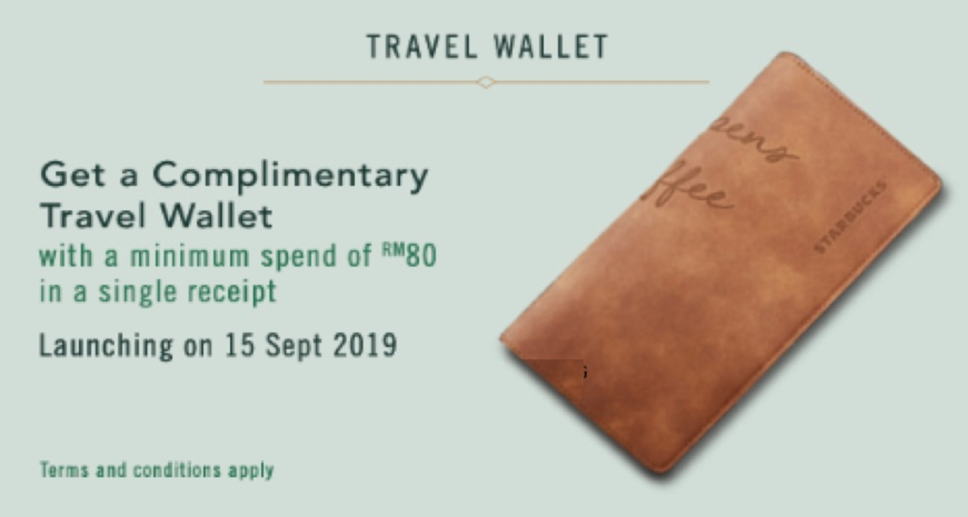 Starbucks-Promotion-travel-wallet - LifeStyle 