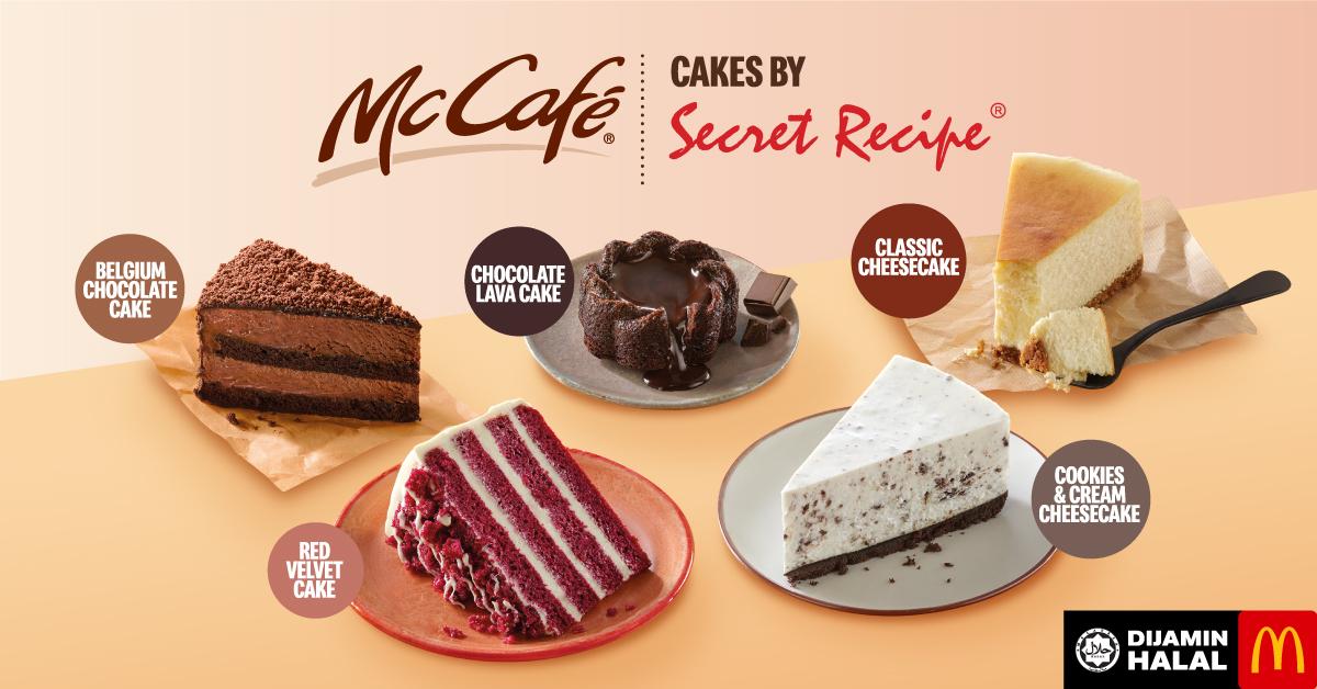 McDonalds  New exciting choices for you Enjoy the classic butter cake or  chocolate marble cake  pair it with Kopi Susu McCafé for only from  RM1090  Facebook
