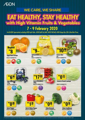 AEON-Fruits-Vegetables-Promotion-350x495 - Johor Kedah Kelantan Kuala Lumpur Melaka Negeri Sembilan Pahang Penang Perak Perlis Promotions & Freebies Putrajaya Sabah Sarawak Selangor Supermarket & Hypermarket Terengganu 