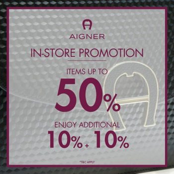 Aigner-Special-Sale-Promotion-at-Johor-Premium-Outlets-350x350 - Bags Fashion Accessories Fashion Lifestyle & Department Store Johor Promotions & Freebies 