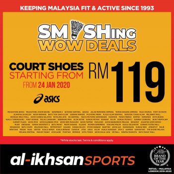 Al-Ikhsan-Smashing-Wow-Deals-Sale-Court-Shoes-350x350 - Fashion Accessories Fashion Lifestyle & Department Store Footwear Johor Kuala Lumpur Malaysia Sales Negeri Sembilan Penang Putrajaya Selangor 