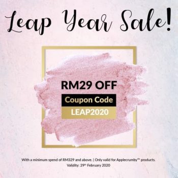 Applecrumby-Fish-Leap-Year-Sale-350x350 - Baby & Kids & Toys Babycare Johor Kedah Kelantan Kuala Lumpur Malaysia Sales Melaka Negeri Sembilan Online Store Pahang Penang Perak Perlis Putrajaya Sabah Sarawak Selangor Terengganu 