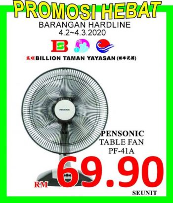 BILLION-Hardline-Items-Promotion-at-Taman-Yayasan-2-350x412 - Johor Promotions & Freebies Supermarket & Hypermarket 