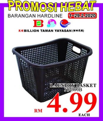 BILLION-Hardline-Items-Promotion-at-Taman-Yayasan12-350x412 - Johor Promotions & Freebies Supermarket & Hypermarket 