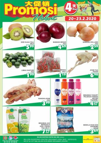 BILLION-Special-Promotion-at-Segamat-1-350x495 - Johor Promotions & Freebies Supermarket & Hypermarket 