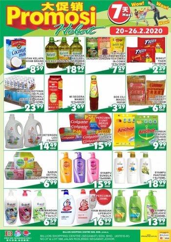 BILLION-Special-Promotion-at-Segamat-3-350x496 - Johor Promotions & Freebies Supermarket & Hypermarket 