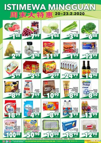 BILLION-Weekend-Promotion-at-Kota-Permai-350x496 - Penang Promotions & Freebies Supermarket & Hypermarket 