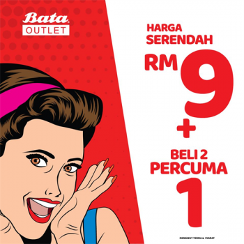 Bata-Outlet-Sale-350x350 - Fashion Lifestyle & Department Store Footwear Johor Kedah Kelantan Kuala Lumpur Malaysia Sales Melaka Negeri Sembilan Pahang Penang Perak Perlis Putrajaya Sabah Sarawak Selangor Terengganu 