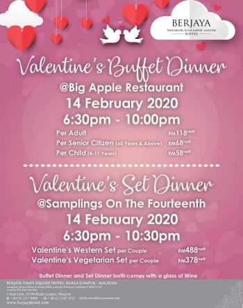 Berjaya-Times-Square-Hotel-Big-Apple-Restaurant-Valentines-Dinner-Promotion-350x443 - Beverages Buffet Food , Restaurant & Pub Hotels Kuala Lumpur Promotions & Freebies Selangor Sports,Leisure & Travel 