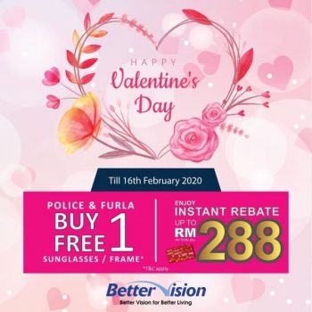 Better-Vision-Valentines-Day-Promo-350x350 - Eyewear Fashion Lifestyle & Department Store Johor Kedah Kelantan Kuala Lumpur Melaka Negeri Sembilan Others Pahang Penang Perak Perlis Promotions & Freebies Putrajaya Sabah Sarawak Selangor Terengganu 