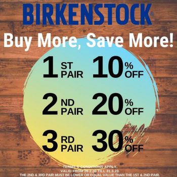Birkenstock-Special-Promotion-350x350 - Fashion Accessories Fashion Lifestyle & Department Store Footwear Johor Kuala Lumpur Penang Perak Promotions & Freebies Selangor 