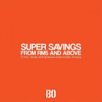 Brands-Outlet-Super-Savings-Sale-at-IOI-Mall-Puchong-350x350 - Apparels Fashion Accessories Fashion Lifestyle & Department Store Malaysia Sales Selangor 