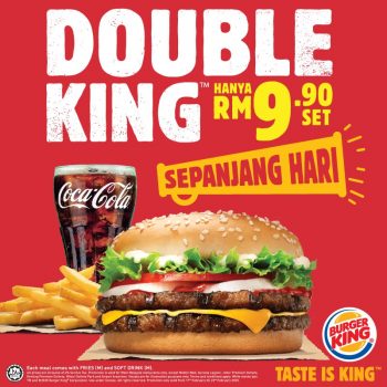 Burger-King-Double-Delight-Promotion-350x350 - Beverages Burger Food , Restaurant & Pub Johor Kedah Kelantan Kuala Lumpur Melaka Negeri Sembilan Pahang Penang Perak Perlis Promotions & Freebies Putrajaya Sabah Sarawak Selangor Terengganu 