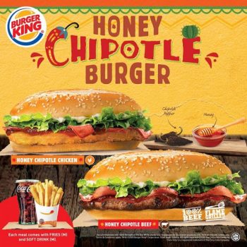 Burger-King-New-Honey-Chipotle-Burger-Promo-350x350 - Beverages Burger Food , Restaurant & Pub Johor Kedah Kelantan Kuala Lumpur Melaka Negeri Sembilan Pahang Penang Perak Perlis Promotions & Freebies Putrajaya Sabah Sarawak Selangor Terengganu 