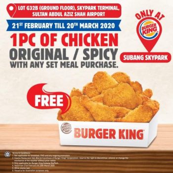 Burger-King-Special-Promotion-at-Subang-SkyPark-350x350 - Beverages Burger Food , Restaurant & Pub Promotions & Freebies Selangor 