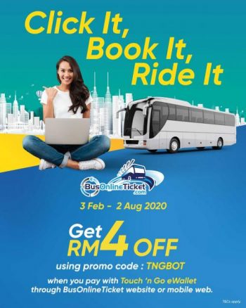 BusOnlineTicket-Promotion-with-Touch-n-Go-350x438 - Johor Kedah Kelantan Kuala Lumpur Melaka Negeri Sembilan Online Store Others Pahang Penang Perak Perlis Promotions & Freebies Putrajaya Sabah Sarawak Selangor Sports,Leisure & Travel Terengganu Transportation 