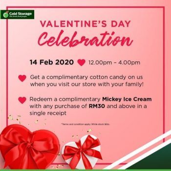 Cold-Storage-Valentines-Day-Celebration-350x350 - Johor Kuala Lumpur Penang Promotions & Freebies Selangor Supermarket & Hypermarket 