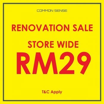 Common-Sense-Renovation-Sale-at-Queensbay-Mall-350x350 - Apparels Fashion Accessories Fashion Lifestyle & Department Store Malaysia Sales Penang 