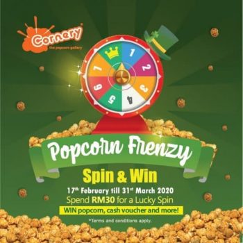 Cornery-Spin-Win-Contest-350x350 - Beverages Events & Fairs Food , Restaurant & Pub Johor Kedah Kelantan Kuala Lumpur Melaka Negeri Sembilan Pahang Penang Perak Perlis Putrajaya Sabah Sarawak Selangor Terengganu 