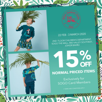 DPam-and-Sergeant-Major-Great-Deals-Promo-at-SOGO-KL-350x350 - Baby & Kids & Parenting Children Fashion Johor Promotions & Freebies 