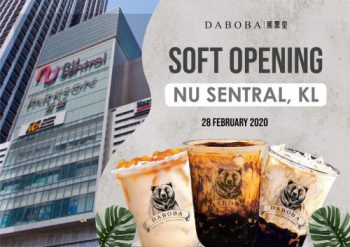 Daboba-Opening-Promotions-at-Nu-Central-KL-350x247 - Beverages Food , Restaurant & Pub Kuala Lumpur Promotions & Freebies Selangor 