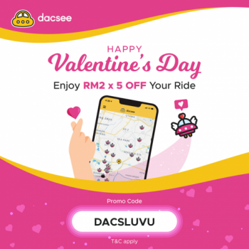 Dacsee-Valentine’s-Promo-Code-350x350 - Johor Kedah Kelantan Kuala Lumpur Melaka Negeri Sembilan Online Store Others Pahang Penang Perak Perlis Promotions & Freebies Putrajaya Sabah Sarawak Selangor Terengganu 