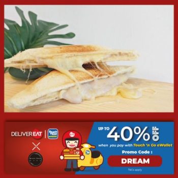 DeliverEat-Dream-Toast-Promotion-with-Touch-n-Go-eWallet-350x350 - Beverages Food , Restaurant & Pub Johor Kedah Kelantan Kuala Lumpur Melaka Negeri Sembilan Online Store Others Pahang Penang Perak Perlis Promotions & Freebies Putrajaya Sabah Sarawak Selangor Terengganu 