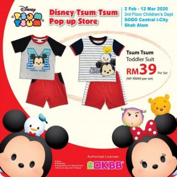 Disney-Tsum-Tsum-Sale-at-SOGO-Central-i-City-350x350 - Baby & Kids & Toys Children Fashion Malaysia Sales Selangor 