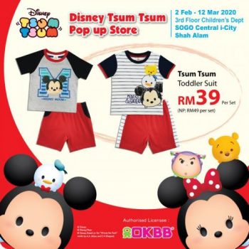 Disney-Tsum-Tsum-Sale-at-SOGO-Central-i-City-350x350 - Baby & Kids & Parenting Children Fashion Malaysia Sales Selangor 