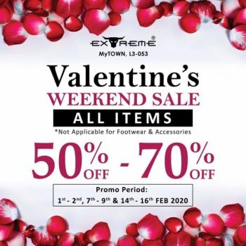 Extreme-Leather-Co.-Valentines-Weekend-Sale-at-MyTOWN-Shopping-Centre-350x350 - Fashion Accessories Fashion Lifestyle & Department Store Kuala Lumpur Malaysia Sales Selangor 