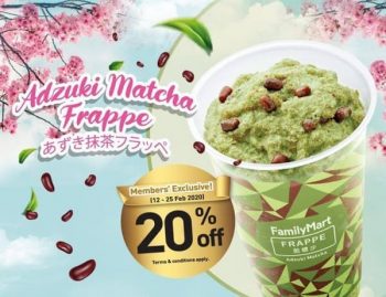 FamilyMart-Adzuki-Match-Frappe-Promo-at-Paradigm-Mall-350x269 - Beverages Food , Restaurant & Pub Promotions & Freebies Selangor Supermarket & Hypermarket 