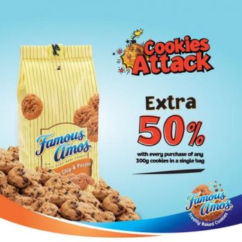 Famous-Amos-Cookies-Attack-Promotion-350x350 - Beverages Food , Restaurant & Pub Johor Kedah Kelantan Kuala Lumpur Melaka Negeri Sembilan Pahang Penang Perak Perlis Promotions & Freebies Putrajaya Sabah Sarawak Selangor Terengganu 