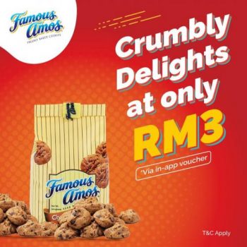 Famous-Amos-Cookies-Promotion-with-Boost-350x350 - Beverages Food , Restaurant & Pub Johor Kedah Kelantan Kuala Lumpur Melaka Negeri Sembilan Others Pahang Penang Perak Perlis Promotions & Freebies Putrajaya Sabah Sarawak Selangor Terengganu 