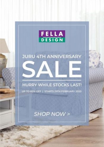Fella-Design-4th-Anniversary-Sale-at-Juru-350x494 - Furniture Home & Garden & Tools Home Decor Malaysia Sales Penang 