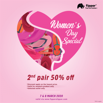 Fipper-Womens-Day-Special-Promo-350x350 - Fashion Accessories Fashion Lifestyle & Department Store Footwear Kedah Kuala Lumpur Melaka Pahang Promotions & Freebies Selangor 