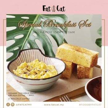 Food-by-Fat-Cat-Special-Breakfast-Set-Promo-350x350 - Beverages Food , Restaurant & Pub Promotions & Freebies Selangor 