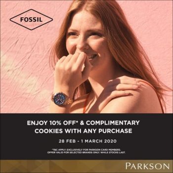 Fossil-Special-Promotion-at-Parkson-350x350 - Fashion Lifestyle & Department Store Perak Promotions & Freebies Watches 