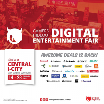 Gamers-Hideout-Digital-Entertainment-Fair-350x350 - Computer Accessories Electronics & Computers Events & Fairs IT Gadgets Accessories Selangor 