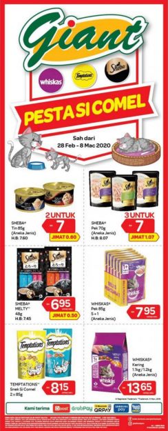 Giant-Pet-Products-Promotion-2-244x625 - Johor Kedah Kelantan Kuala Lumpur Melaka Negeri Sembilan Pahang Penang Perak Perlis Pets Promotions & Freebies Putrajaya Selangor Sports,Leisure & Travel Supermarket & Hypermarket Terengganu 