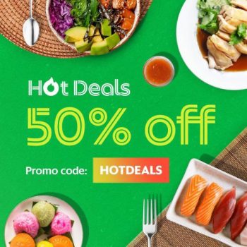 GrabFood-Hot-Deals-Promotion-350x350 - Beverages Food , Restaurant & Pub Johor Kedah Kelantan Kuala Lumpur Melaka Negeri Sembilan Online Store Pahang Penang Perak Perlis Promotions & Freebies Putrajaya Sabah Sarawak Selangor Terengganu 