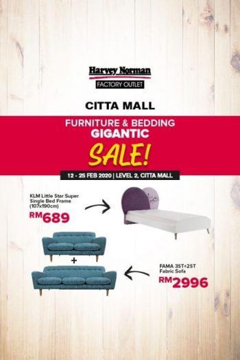 Harvey-Norman-Furniture-Bedding-Gigantic-Sale-at-Citta-Mall-350x524 - Beddings Furniture Home & Garden & Tools Selangor Warehouse Sale & Clearance in Malaysia 