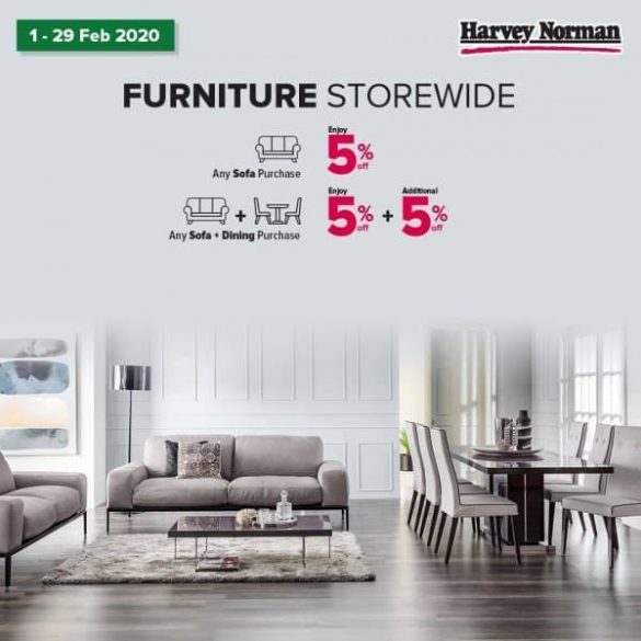 129 Feb 2020 Harvey Norman Furniture Promotion