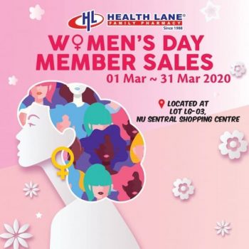 Health-Lane-Family-Pharmacy-Womens-Day-Member-Sales-350x350 - Beauty & Health Health Supplements Kuala Lumpur Malaysia Sales Personal Care Selangor 